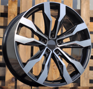 RACINGLINE R18x8 5X112 ET 41 57.1 B5333 Black Polished (MB) For VW (K4+Z3)