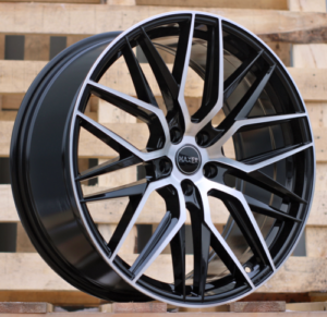 HAXER R18x8 5X108 ET 40 67.1 HX035 (B5902) Black Polished (MB) For HAXER (P)