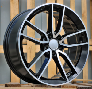 RACINGLINE R18x8 5X112 ET 43 66.6 B5461 Black Polished (MB) For MER (K4+Z4)
