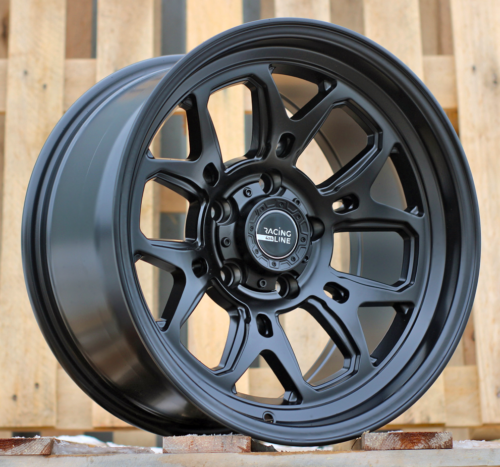 RACINGLINE R17x9 5X127 ET M6 78.1 B1106 Black Half Matt (BLHM) For 4X4 (R)