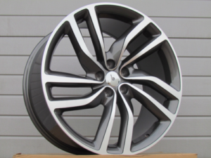 RACINGLINE R20x8.5 5X108 ET 40 63.3 HE721 Grey Polished (MG) For JAGUAR (P1)