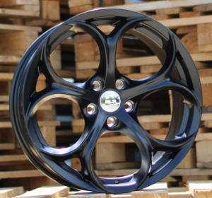 RACINGLINE R18x8 5X110 ET 33 65.1 L1664 (1664188010S) Black Half Matt (BLHM) For ALFA (Z5)