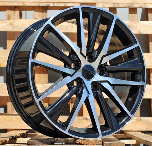 RACINGLINE R18x8 5X114.3 ET 50 60.1 B1638 Black Polished (MB) For TOYOT (Z1+Z3)