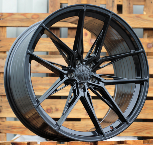 HAXER R22x10.5 5X115 ET 25 71.5 HX036 Black (BL) For HAXER (K2+K4) (Rear+Front)