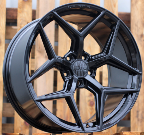 HAXER R20x10 5X120 ET 40 72.6 HX04F Black (BL) For HAXER (K4) (HYBRID FORGED (Max Load 815kg.) Front+Rear)