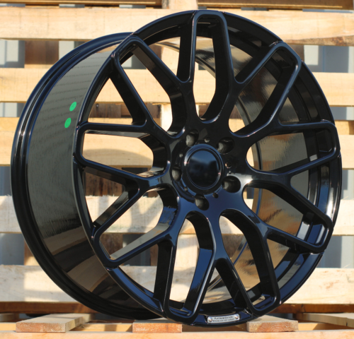 RACINGLINE R22x10 5X130 ET 46 84.1 AT967 Black (BL) For MER (P) (STYLE BRABUS)
