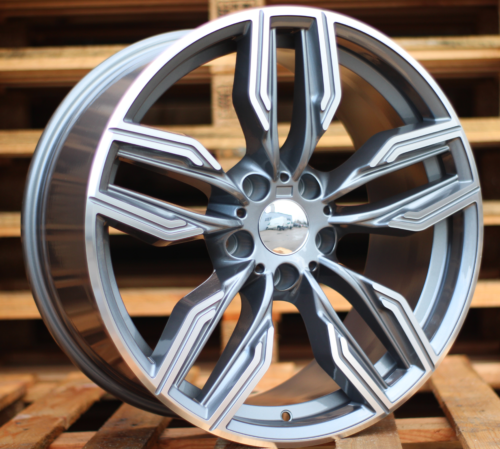 RACINGLINE R19x9.5 5X120 ET 33 72.6 B5181 Grey Polished (MG) For