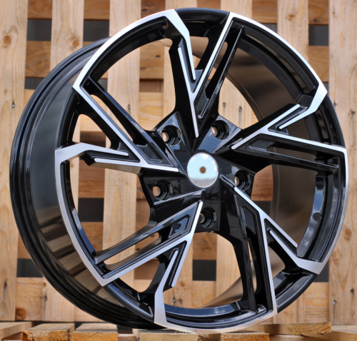 RACINGLINE R20x8.5 5X160 ET 50 65.1 B1800 Black Polished (MB) For FORD (K3)