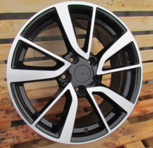 RACINGLINE R18x7.5 5X114.3 ET 40 66.1 BY131 Black Polished (MB) For NISS (Z3)