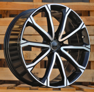 RACINGLINE R21x8.5 5X112 ET 38 66.5 Y1197 Black Polished (MB) For AUD (K2) (NEW Model)