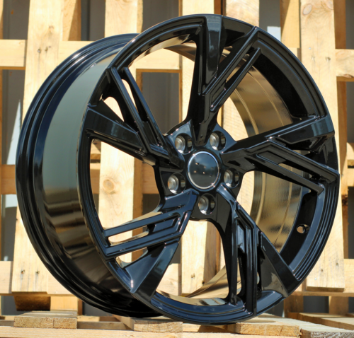 RACINGLINE R19x8.5 5X112 ET 39 66.5 B1571 Black (BL) For AUD (Z3)