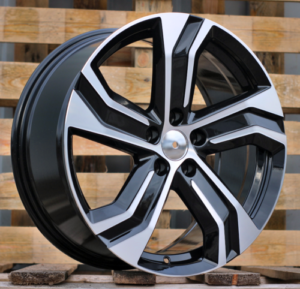 RACINGLINE R18x8 5X108 ET 42 63.4 Y0143 Black Polished (MB) For VOLVO (P)