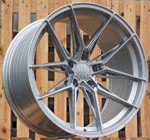 HAXER R19x8.5 5X120 ET 33 72.6 HX036 (A5581) Silver Shining (SS) For HAXER (P) (Rear+Front)
