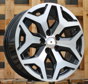 RACINGLINE R17x7 5X114.3 ET 48 56.1 B2042 Black Polished (MB) For SUBAR (P+R)