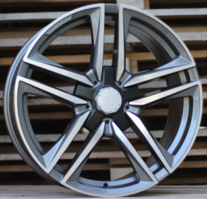 RACINGLINE R19x9.5 5X112 ET 45 66.6 B1558 Grey Polished (MG) For MER
