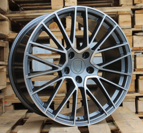 RACINGLINE R22x10 5X130 ET 48 71.6 FE179 Grey Polished (MG) For PORCH (K3)
