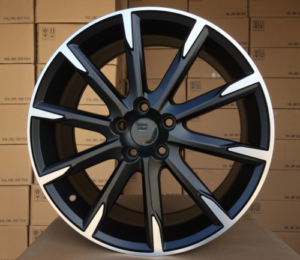 RACINGLINE R18x8 5X108 ET 50 63.3 V516 (FE135) Black Polished (MB) For VOLVO (P1)