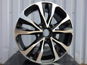 RACINGLINE R16x6.5 5X114.3 ET 40 60.1 B5212 Black Polished (MB) For TOYOT (R)