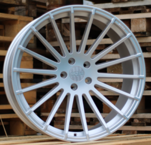 HAXER R22x10.5 5X120 ET 40 72.6 HX010 Silver (SI) For HAXER (P+K4) (Rear+Front)