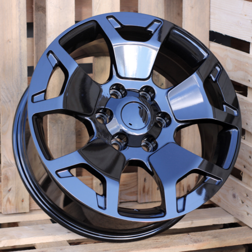 RACINGLINE R17x7.5 6X139.7 ET 25 106.1 B1460 (A5550/BY1460) Black (BL) For TOYOT (P2+Z4) (4x4)