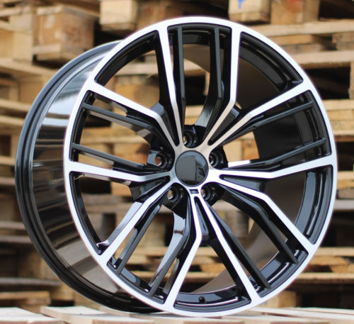RACINGLINE R20x10.5 5X112 ET 40 66.6 H5059 Black Polished (MB) For  (P1) (Rear+Front)