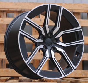 RACINGLINE R20x10 5X112 ET 41 66.6 I5619 Black Polished Half Matt (MBHM) For  (P1) (Rear+Front)
