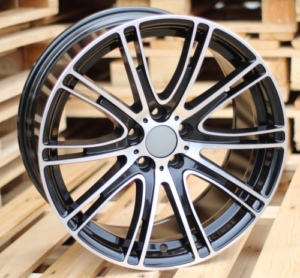 RACINGLINE R19x9.5 5X112 ET 39 66.6 BY599 Black Polished (MB) For