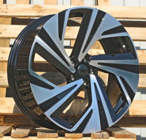 RACINGLINE R21x8.5 5X112 ET 40 57.1 I5648 Black Polished (MB) For VW (Z5) (ID.4/ID.5 (Front)