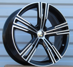 RACINGLINE R18x8 5X108 ET 45 63.3 FE184 Black Polished (MB) For VOLVO (P1+P)