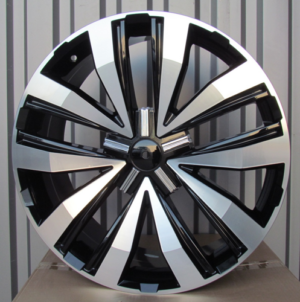 RACINGLINE R20x8.5 5X120 ET 45 65.1 A5377 Black Polished (MB) For VW (P)