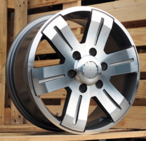 RACINGLINE R16x7 6X130 ET 55 84.1 BK562 Grey Polished (MG) For MER (R) (max 1400kg)
