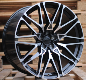 RACINGLINE R21x11.5 5X120 ET 38 74.1 B5771 Black Polished (MB) For  (P2+K4) (Rear+Front)