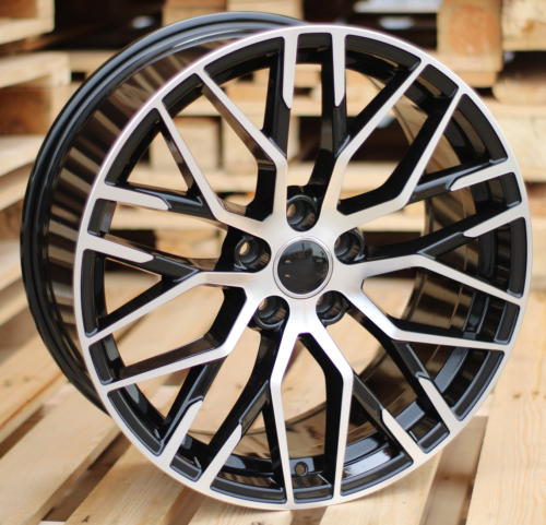 RACINGLINE R20x9 5X112 ET 35 66.5 XFE30 (BY1373) Black Polished (MB) For AUD (P1+P+Z2)