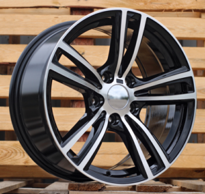 RACINGLINE R17x8 5X120 ET 34 72.6 B5739 Black Polished (MB) For  (L2)