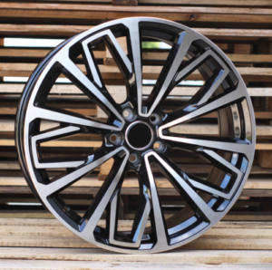 RACINGLINE R20x9 5X112 ET 39 66.5 B1453 Black Polished (MB) For AUD (Z1+Z3)