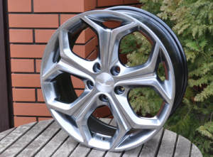 RACINGLINE R17x7 5X108 ET 50 63.4 BK675 Hyper Black (HB) For FORD (R)
