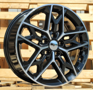 RACINGLINE R18x7.5 5X114.3 ET 48 67.1 B5567 Black Polished (MB) For KIA (K2+P)