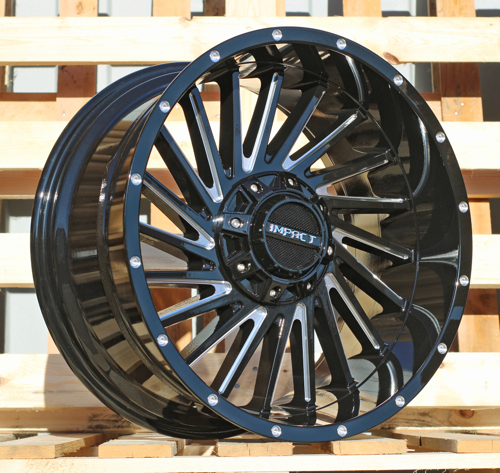 RACINGLINE R20x10 12X135/139 ET M12 106.1 B1511 Black (BL) For 4X4 (K3) (Milling)