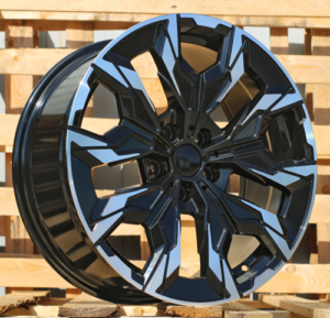RACINGLINE R18x8 5X112 ET 27 66.6 B1992 Black Polished (MB) For  (Z3)