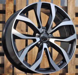 RACINGLINE R17x7.5 5X112 ET 40 66.5 XF562 Black Polished (MB) For AUD (R)