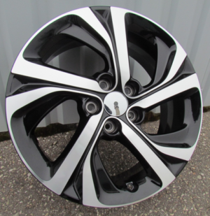 RACINGLINE R17x7 5X108 ET 48 65.1 F5576 Black Polished (MB) For CITRO (R+K7)