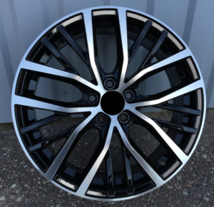 RACINGLINE R17x6.5 5X100 ET 40 57.1 B1179 Black Polished (MB) For VW (Z6)