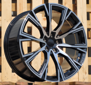 RACINGLINE R19x9 5X112 ET 40 66.6 D1130 Black Polished (MB) For  (K7+K3) (Rear+Front)