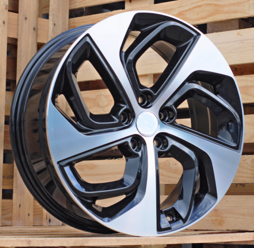RACINGLINE R18x7.5 5X114.3 ET 50 67.1 B1278 Black Polished (MB) For HYUND (Z2)