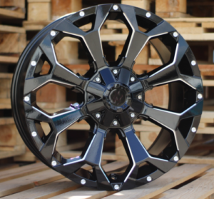 RACINGLINE R20x9 12X135/139 ET 0 106.1 B1521 Black (BL) For 4X4 (K3) (Milling)