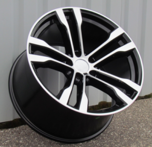 RACINGLINE R20x10 5X120 ET 40 74.1 BK924 Black Polished (MB) For  (P2) (Rear+Front)