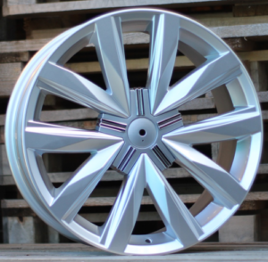 RACINGLINE R18x8 5X120 ET 50 65.1 B1351 Silver Shining (SS) For VW (Z2)