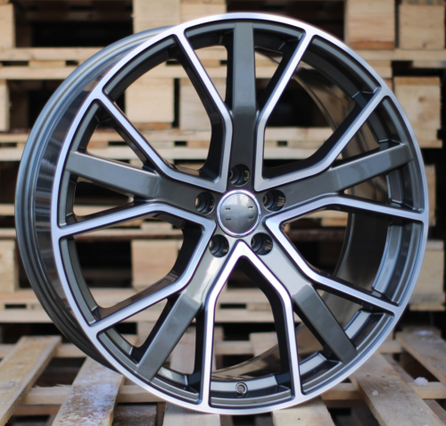 RACINGLINE R22x10 5X112 ET 26 66.5 B5131 (A5383) Grey Polished (MG) For AUD (P)