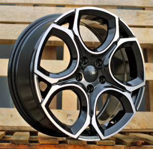 RACINGLINE R19x8 5X112 ET 45 57.1 Y1232 Black Polished (MB) For VW (K4) (NEW Model)