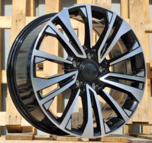 RACINGLINE R18x8 5X120 ET 50 65.1 I1114 Black Polished (MB) For VW (Z6)
